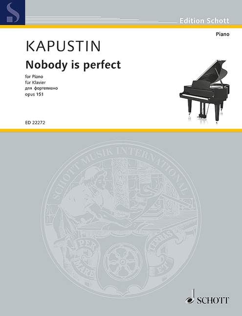 Nikolai Kapustin: Nobody is perfect op. 151 (Piano) afbeelding 2