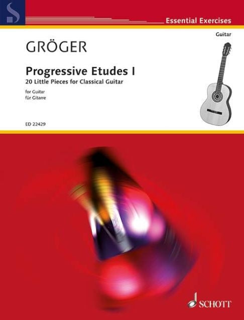 Gröger: Progressive Etudes I (Gitaar)