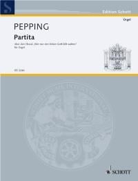 Pepping: Partita (Orgel) afbeelding 2
