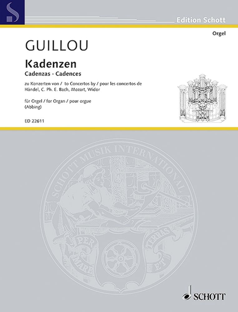 Guillou: Kadenzen (Orgel)
