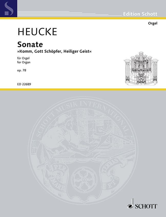 Heucke: Sonate Komm, Gott Schöpfer, Heiliger Geist op. 78 (Orgel)