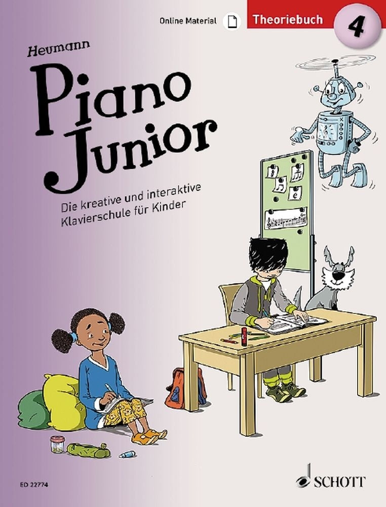 Hans-Günter Heumann: Piano Junior: Theoriebuch 4 Theoriebuch 4 (Piano)