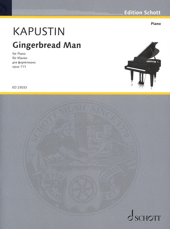 Nikolai Kapustin: Gingerbread Man op. 111 (Piano)