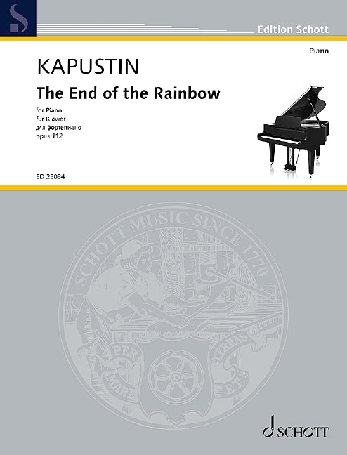 Nikolai Kapustin: The End of the Rainbow op. 112 (Piano) afbeelding 2