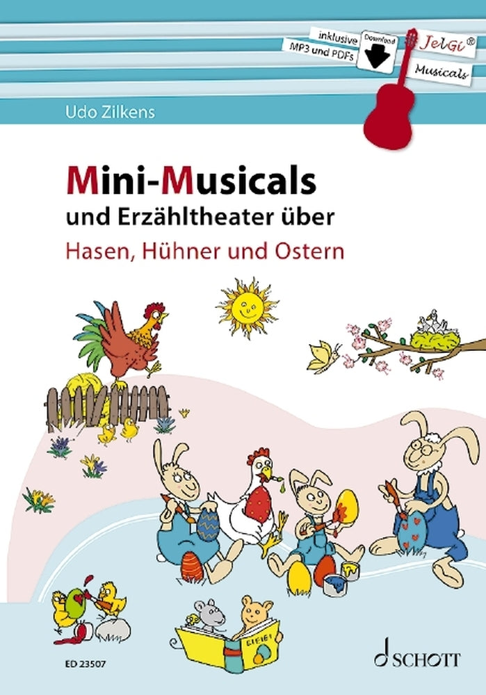 Zilkens: Mini-Musicals und Erzähltheater über Hasen, Hühner und Ostern (Gitaar)