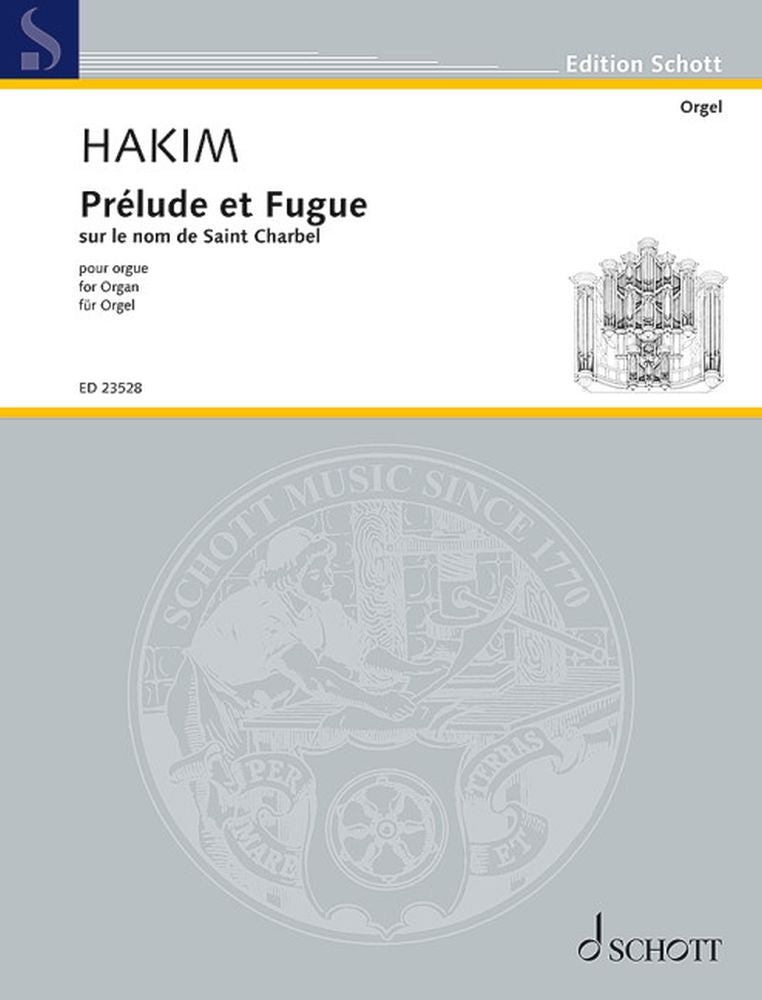 Hakim: Prélude et Fugue (Orgel)
