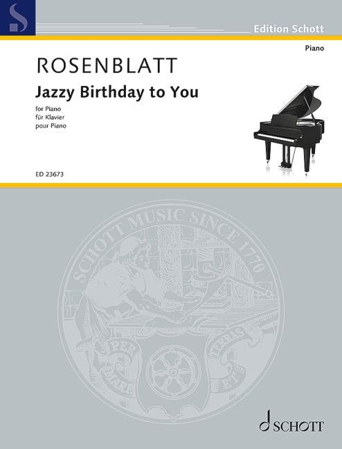 Alexander Rosenblatt: Jazzy Birthday to You (Piano)