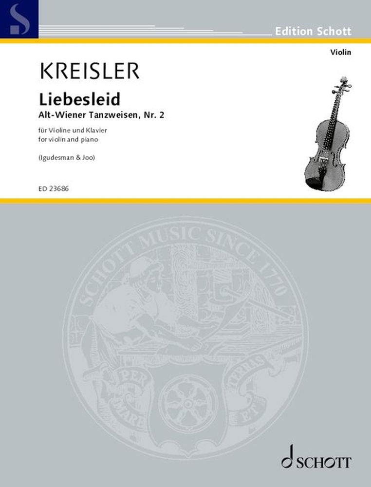Kreisler: Liebesleid (Viool, Piano)
