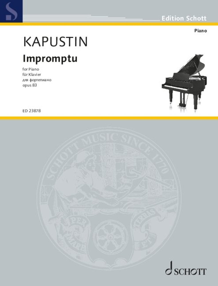Nikolai Kapustin: Impromptu op. 83 (Piano)