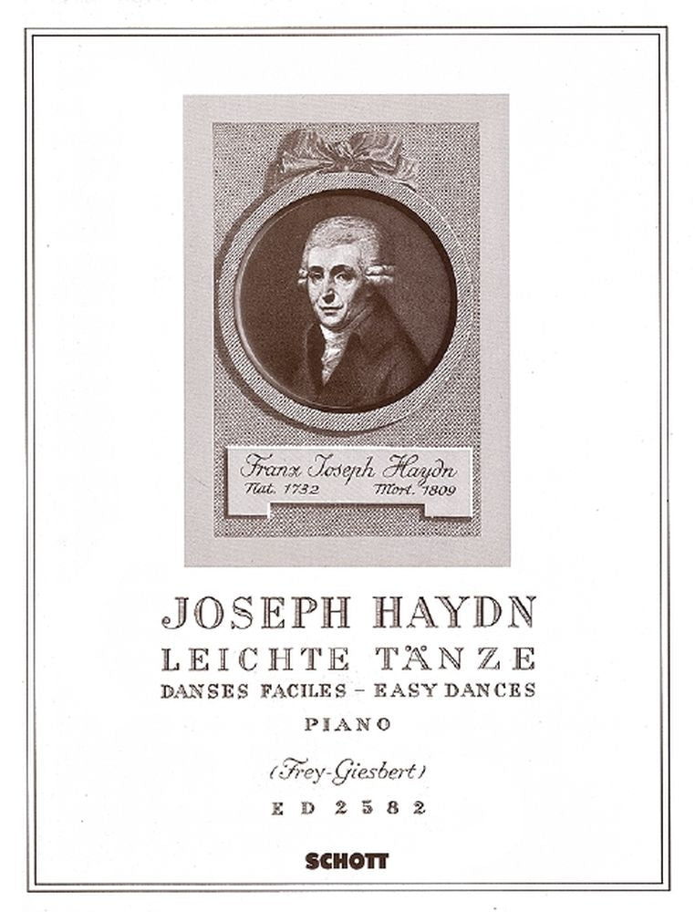 Franz Joseph Haydn: Leichte Tänze (Piano)