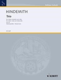 Paul Hindemith: Trio op. 34 (Strijktrio)