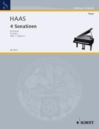 Josef Haas: 4 Sonatinen op. 94 Band 1 (Piano)