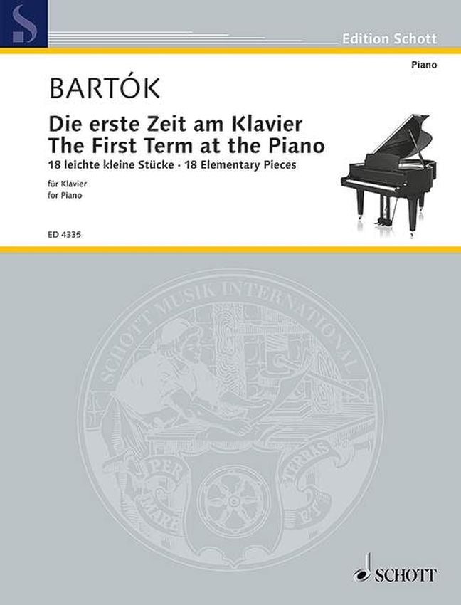 Béla Bartók: Die erste Zeit am Klavier Sz 53 (Piano)