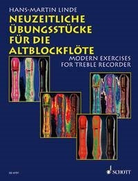 Linde: Neuzeitliche Übungsstücke für die Altblockflöte (Altblokfluit)