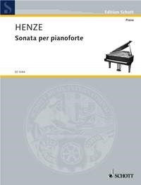 Hans Werner Henze: Sonata per pianoforte (Piano)