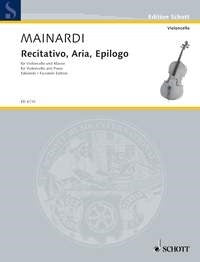 Enrico Mainardi: Recitativo, Aria, Epilogo (Cello, Piano)