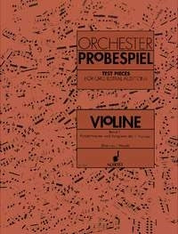 Orchester Probespiel Violine Band 1