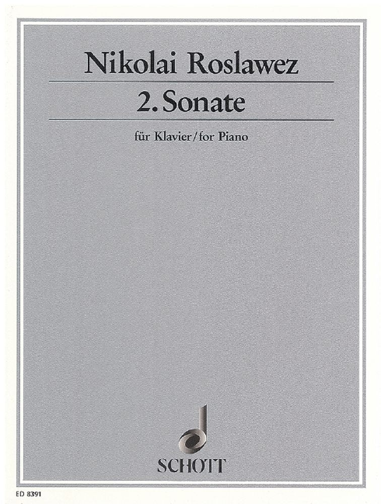 Nikolai Andreyevich Roslavets: 2. Sonate (Piano)