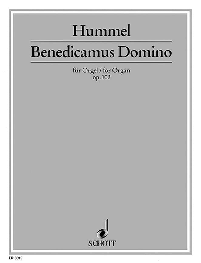 Hummel: Benedicamus Domino op. 102 (Orgel)