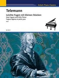 Georg Philipp Telemann: Leichte Fugen mit kleinen Stücken (Piano) afbeelding 2