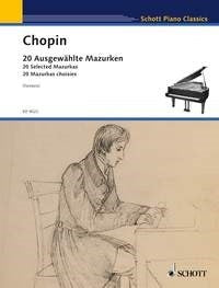 Frédéric Chopin: 20 Ausgewählte Mazurken (Piano) afbeelding 2