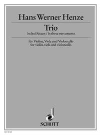 Hans Werner Henze: Trio (Strijktrio)