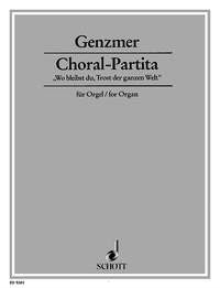 Genzmer: Choral-Partita GeWV 410 (Orgel) afbeelding 2