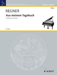Hermann Regner: Aus meinem Tagebuch (Piano) afbeelding 2