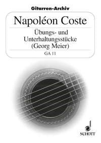 Coste: Übungs- und Unterhaltungsstücke (Gitaar)