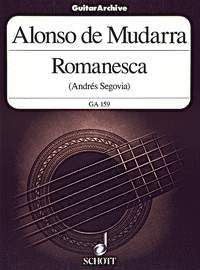 Mudarra: Romanesca (Gitaar)