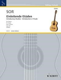 Sor: Einleitende Etüden op. 60 (Gitaar)