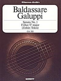 Galuppi: Sonate No. 1 F-Dur F-Dur (Gitaar)