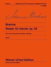Brahms: Walzer Opus 39