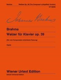 Brahms: Walzer Opus 39 afbeelding 2