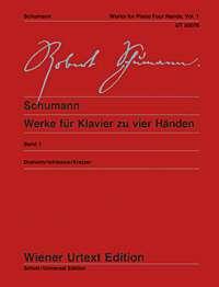 Schumann: Werke fur Klavier Zu Vier Händen