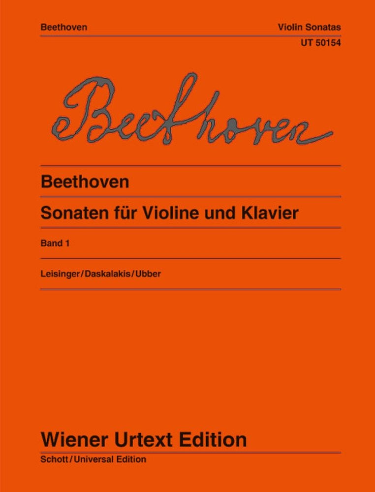 Beethoven: Sonaten für Violine und Klavier I (Viool, Piano)