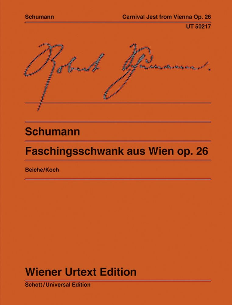 Schumann: Faschingsschwank aus Wien op.26 (Piano)