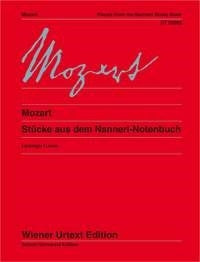 Mozart: Notenbuch fuer Nannerl (Stucke