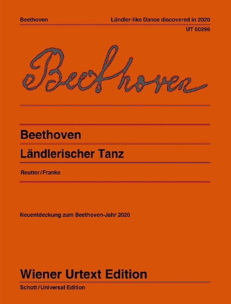 Beethoven: Ländler-like Dance (Piano)