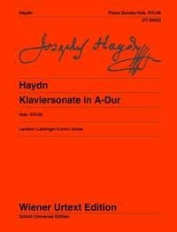 Haydn: Piano Sonata A Major Hob XVI:26
