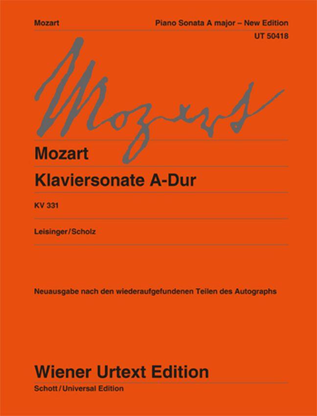 Piano Sonata in A Major, KV 331