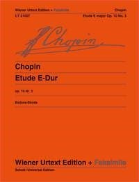 Chopin: Etude In E Major (Piano)