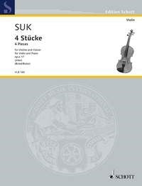 Suk: 4 Stücke op. 17 (Viool, Piano)
