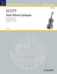 Scott: Drei lyrische Stücke op. 73 (Viool, Piano)