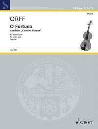 Orff: O Fortuna (Viool)