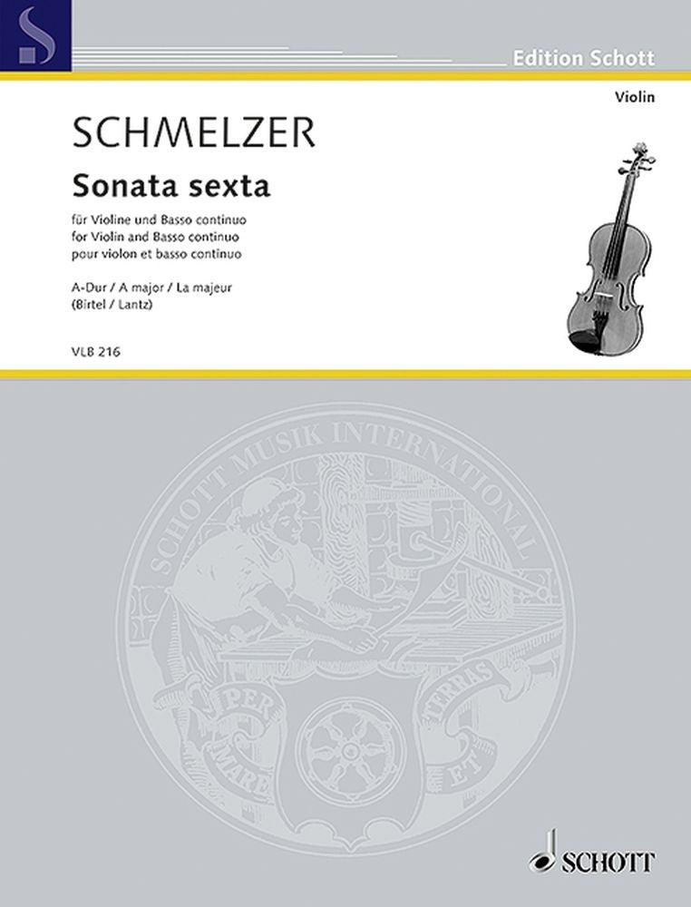 Schmelzer: Sonata sexta A-Dur (Viool, Piano)
