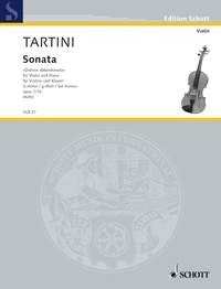 Tartini: Sonata g-Moll g-Moll op. 1/10 (Viool, Piano)