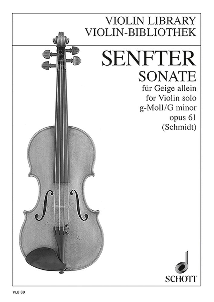 Senfter: Sonate g-Moll g-Moll op. 61 (Viool)