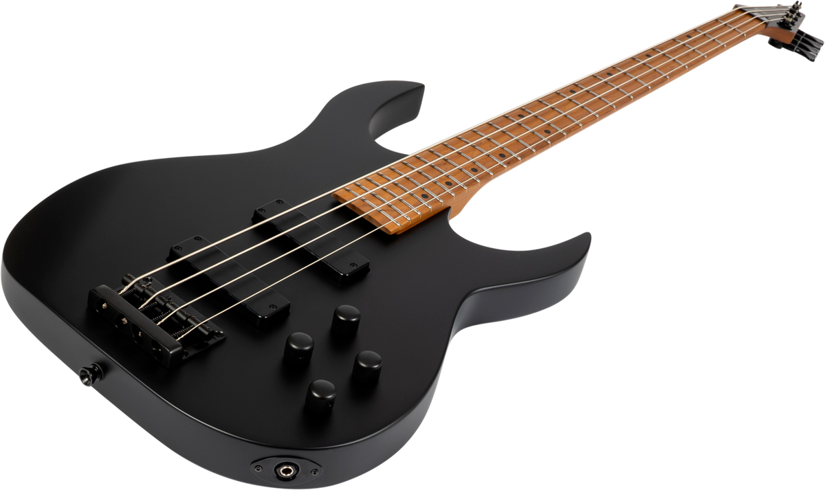 Spira Guitars B-400 MBK – 4-snarige elektrische basgitaar – Zwart
