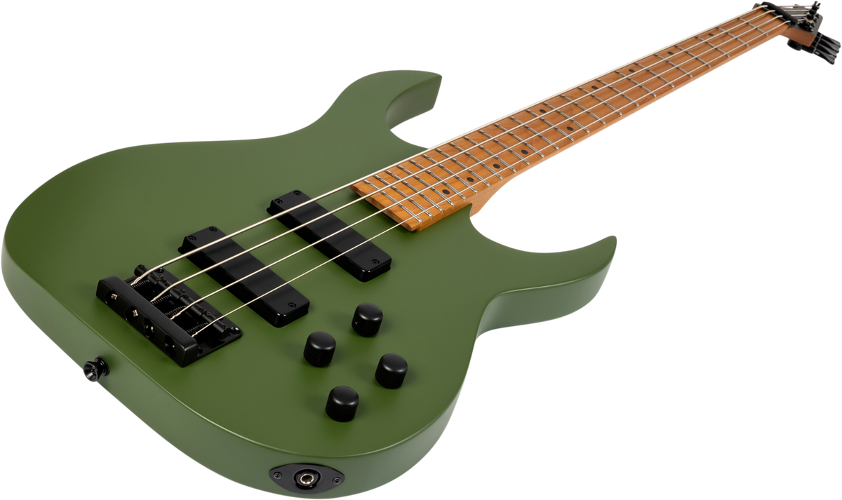 Spira Guitars B-400 MGR – 4-snarige elektrische basgitaar – Groen